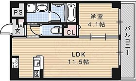 大阪府茨木市本町（賃貸マンション1LDK・3階・36.00㎡） その2