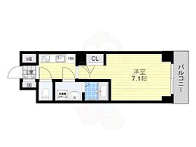 大阪府摂津市千里丘１丁目（賃貸マンション1K・6階・23.78㎡） その2