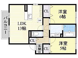 大阪モノレール 沢良宜駅 徒歩19分