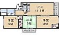 メゾン茨木主原1号棟4階7.5万円