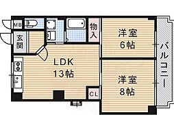 ハーベスト茨木 1階/101