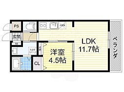 サンブルームネオ 1LDKの間取図画像