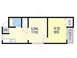 光ハイツ 1階/-