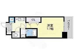 MASUno茨木 1Kの間取図画像