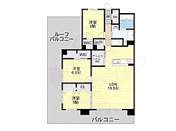 ザ・千里丘プライムレジデンス 3SLDKの間取図画像