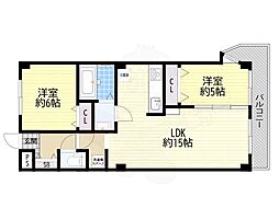 グランジュテ南千里丘 1階/-