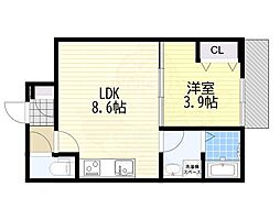 JR東海道・山陽本線 岸辺駅 徒歩9分 2階/-