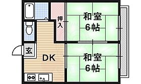 大阪府摂津市学園町２丁目（賃貸アパート2K・1階・34.78㎡） その2