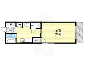 メープルハイツ香枦園  ｜ 兵庫県西宮市弓場町1番4号（賃貸アパート1K・1階・24.20㎡） その2