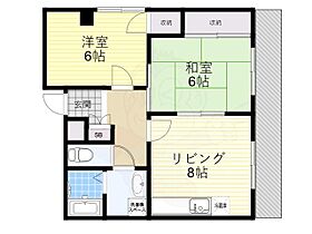 メゾンブランシュ  ｜ 兵庫県西宮市南昭和町5番18号（賃貸マンション2LDK・3階・49.98㎡） その2