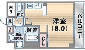 エスペランス  ｜ 兵庫県西宮市高木東町27番5号（賃貸マンション1R・2階・30.82㎡） その2