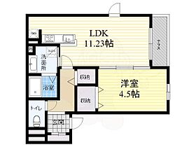 チェリーメゾン夙川  ｜ 兵庫県西宮市宮西町（賃貸アパート1LDK・1階・40.94㎡） その2