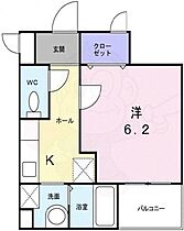 クルーセ夙川  ｜ 兵庫県西宮市寿町5番15号（賃貸マンション1K・1階・23.10㎡） その2