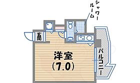 インターフェルティR2甲子園  ｜ 兵庫県西宮市甲子園口５丁目（賃貸マンション1R・7階・20.58㎡） その2