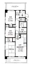 ジュエルコート甲子園口II  ｜ 兵庫県西宮市瓦林町（賃貸マンション3LDK・2階・61.44㎡） その2