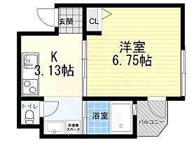 フォートレス二見  ｜ 兵庫県西宮市二見町13番21号（賃貸マンション1DK・3階・23.48㎡） その2