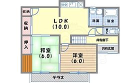 ベイヤ甲陽園ハウス  ｜ 兵庫県西宮市甲陽園日之出町6番7号（賃貸アパート2LDK・1階・50.00㎡） その2