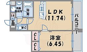 プレジオ西宮  ｜ 兵庫県西宮市宮前町（賃貸マンション1LDK・3階・40.48㎡） その2