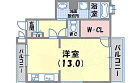 ワンズガーデン  ｜ 兵庫県西宮市松ケ丘町14番16号（賃貸アパート1R・2階・30.84㎡） その2