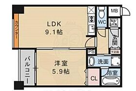 西宮アネックス  ｜ 兵庫県西宮市津門西口町1番3号（賃貸マンション1LDK・4階・37.03㎡） その2