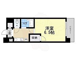 ラ・グリシーナ 1Kの間取図画像
