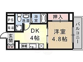 大阪府堺市北区長曽根町3047番11号（賃貸マンション1DK・5階・24.85㎡） その2