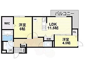 大阪府堺市北区黒土町（賃貸アパート2LDK・1階・57.68㎡） その2