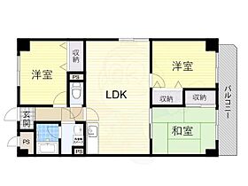 大阪府堺市中区深井水池町3081番（賃貸マンション3LDK・4階・66.96㎡） その2