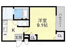 大阪府堺市北区百舌鳥梅北町５丁249番3号（賃貸アパート1K・3階・30.18㎡） その2