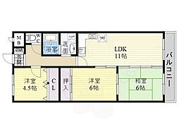 南海泉北線 泉ケ丘駅 バス4分 深阪下車 徒歩9分 2階/-