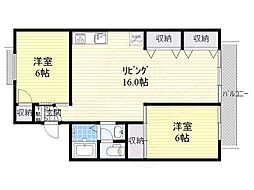 セジュール白鷺2 2階