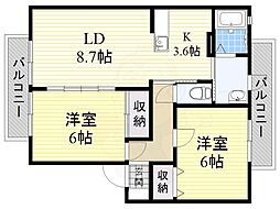 Osaka Metro御堂筋線 北花田駅 徒歩10分 2階/-