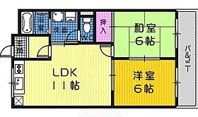 大阪府堺市中区八田北町666番（賃貸アパート2LDK・2階・49.00㎡） その2