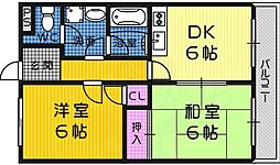 百舌鳥駅 6.0万円