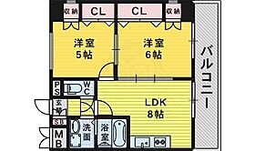 大阪府堺市堺区向陵西町１丁（賃貸マンション2LDK・3階・44.88㎡） その2