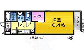 大阪府堺市堺区向陵西町２丁8番11号（賃貸アパート1K・1階・32.40㎡） その2