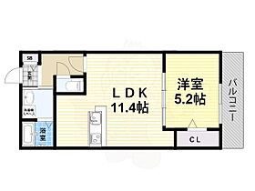 大阪府堺市堺区三宝町６丁（賃貸アパート1LDK・1階・40.60㎡） その2