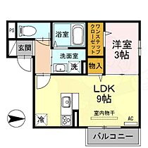 大阪府堺市北区百舌鳥赤畑町２丁71番1号（賃貸アパート1LDK・2階・32.98㎡） その2