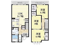 南海高野線 三国ヶ丘駅 徒歩9分