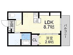 南海線 七道駅 徒歩3分