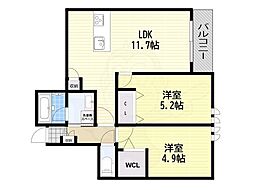 ひまわりメゾン 2階/-