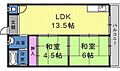 シャトー川庄3階6.0万円