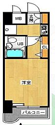メゾン・ド・フェニックス ワンルームの間取図画像