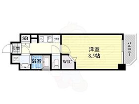 ミラージュパレス梅田グランツ  ｜ 大阪府大阪市北区中津２丁目（賃貸マンション1K・8階・28.05㎡） その2