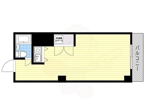 南森町天3館 ｜大阪府大阪市北区天神橋３丁目(賃貸マンション1R・5階・20.18㎡)の写真 その2