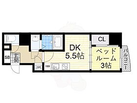 SERENiTE本町reflet  ｜ 大阪府大阪市西区西本町３丁目（賃貸マンション1DK・13階・28.19㎡） その2