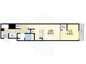 アーバネックス同心2  ｜ 大阪府大阪市北区同心２丁目（賃貸マンション1LDK・11階・37.73㎡） その2