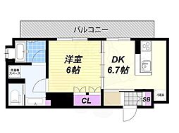 リーガル靱本町 8階