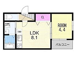 Osaka Metro四つ橋線 花園町駅 徒歩7分 1階/-