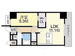 La Douceur西天満 7階